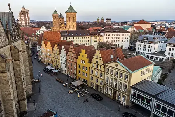 Blick über die Altstadt von Osnabrück